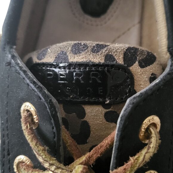 SPERRY | Top Sider Cheetah Print Loafers - Picture 9 of 11